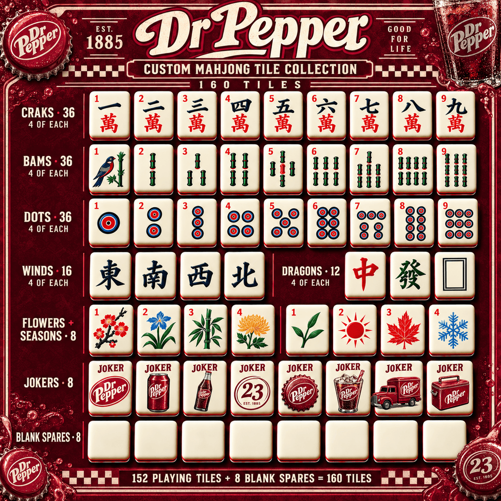DPR Premium Mahjong Set – Game Night Edition PNPA