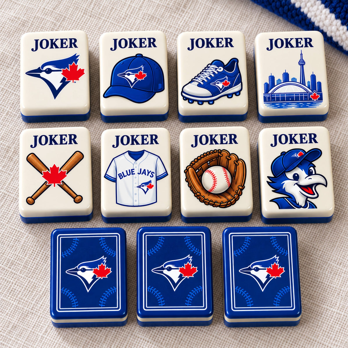 Premium TBJ Mahjong Tiles Set PVNA