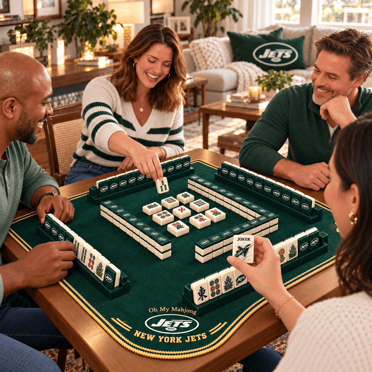 NYJ Premium Mahjong Set – Game Night Edition NHVH