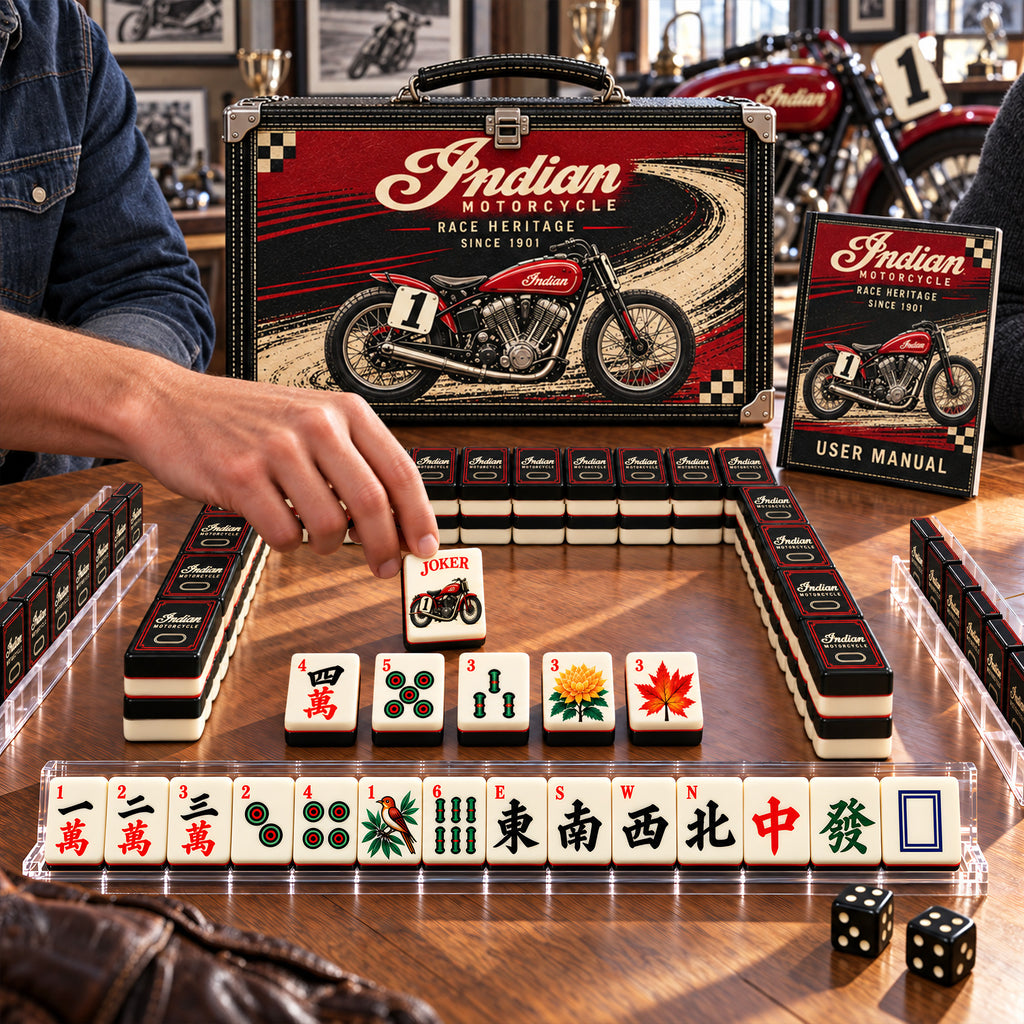 Premium IDMC Mahjong Tiles Set PVNA