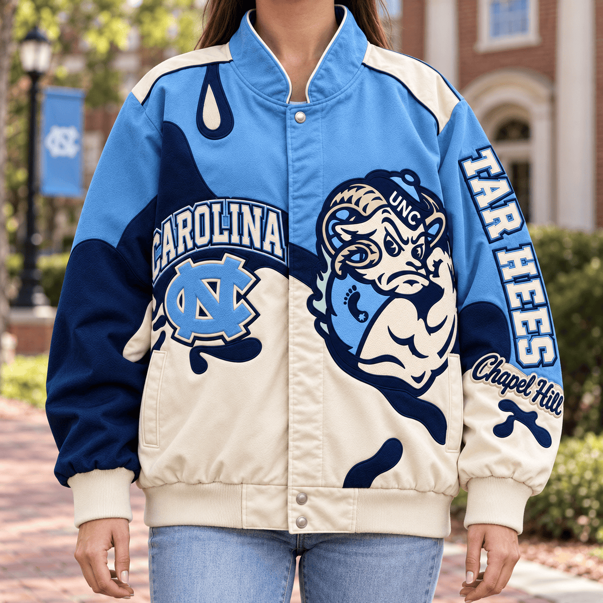 UNC Varsity Bomber Jacket NTKO