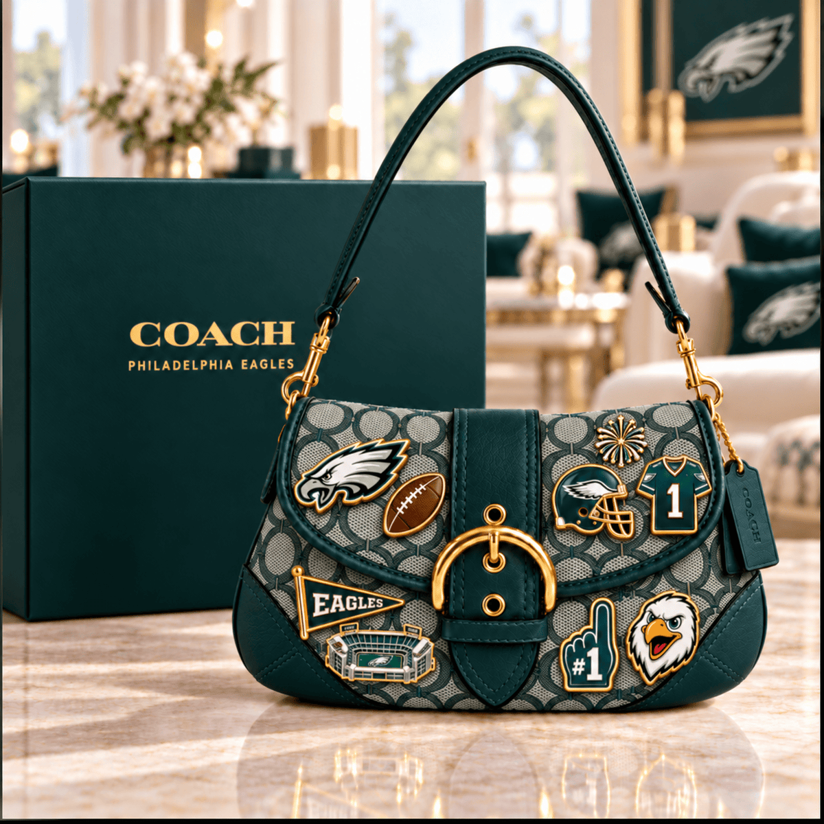 Premium PLDE Soho Bag With Charm NPL