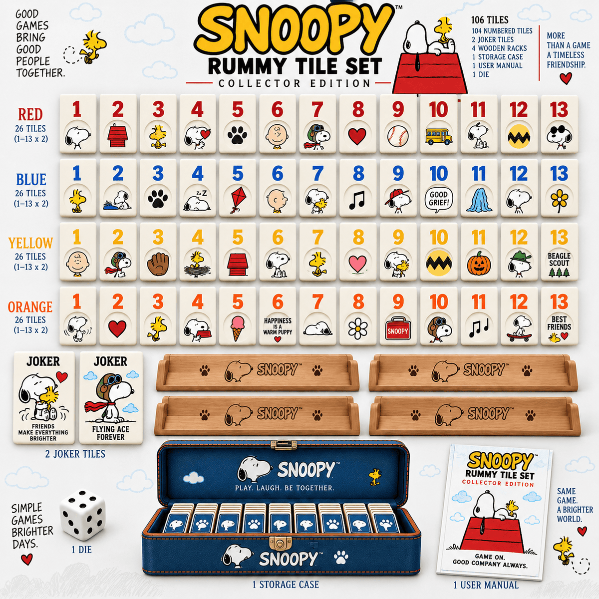 SPNY Premium Rummy Tile Set TTNL