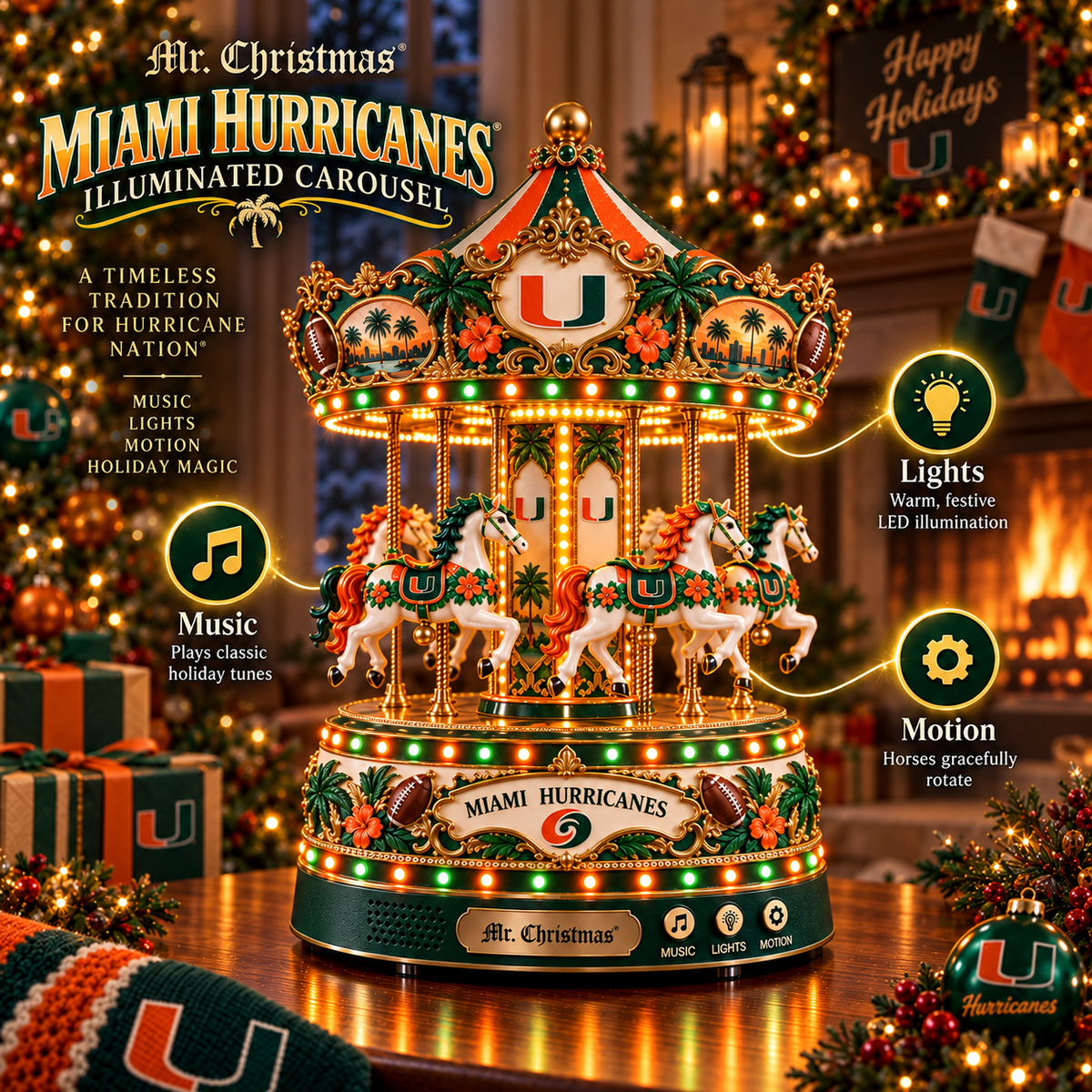 AKA Premium Musical Carousel BMD
