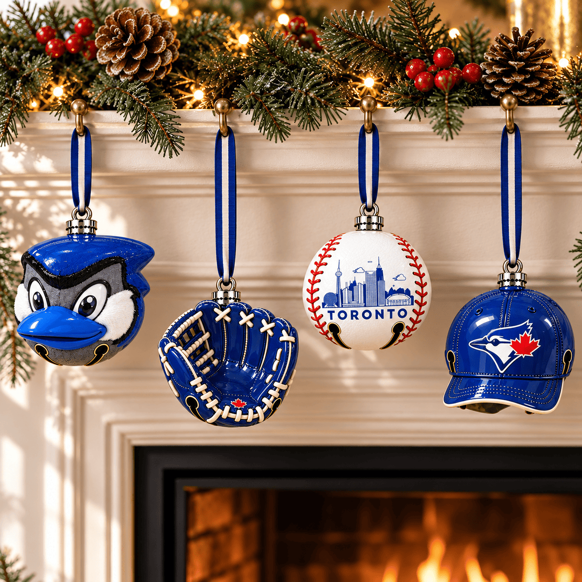 Premium TBJ Christmas Bell Ornament PVNA