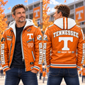 TVF Hooded Leather-Look Bomber Jacket – PNPA