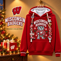 Premium WBG Christmas Embroidered Charm Hoodie PVNA