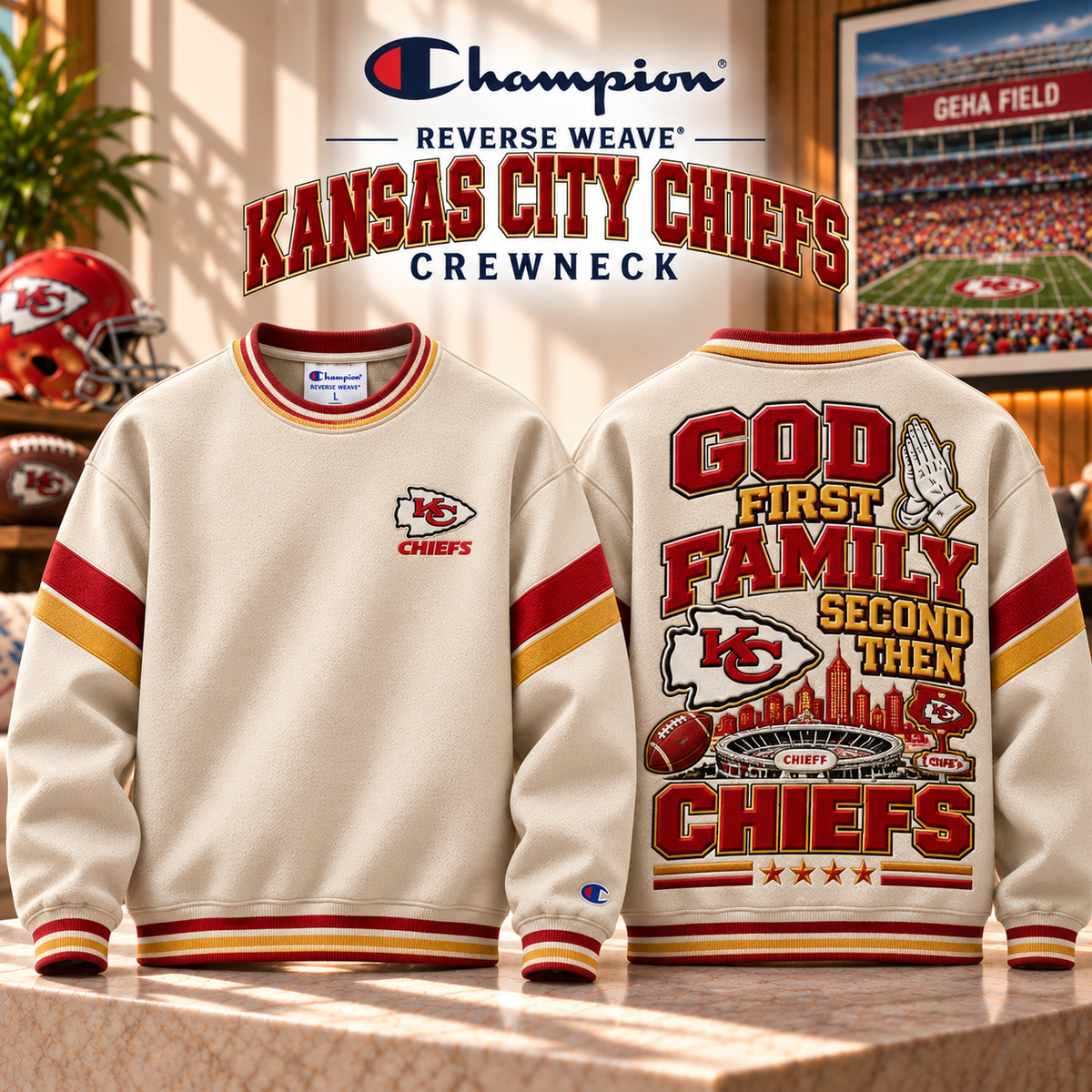SF49 Premium Embroidered Crewneck Sweatshirt BMD