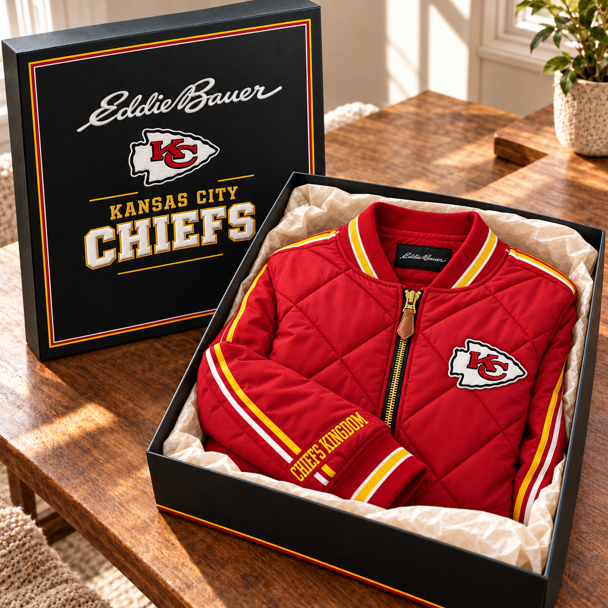 KCC Premium Classic Quilted Bomber Jacket TMH