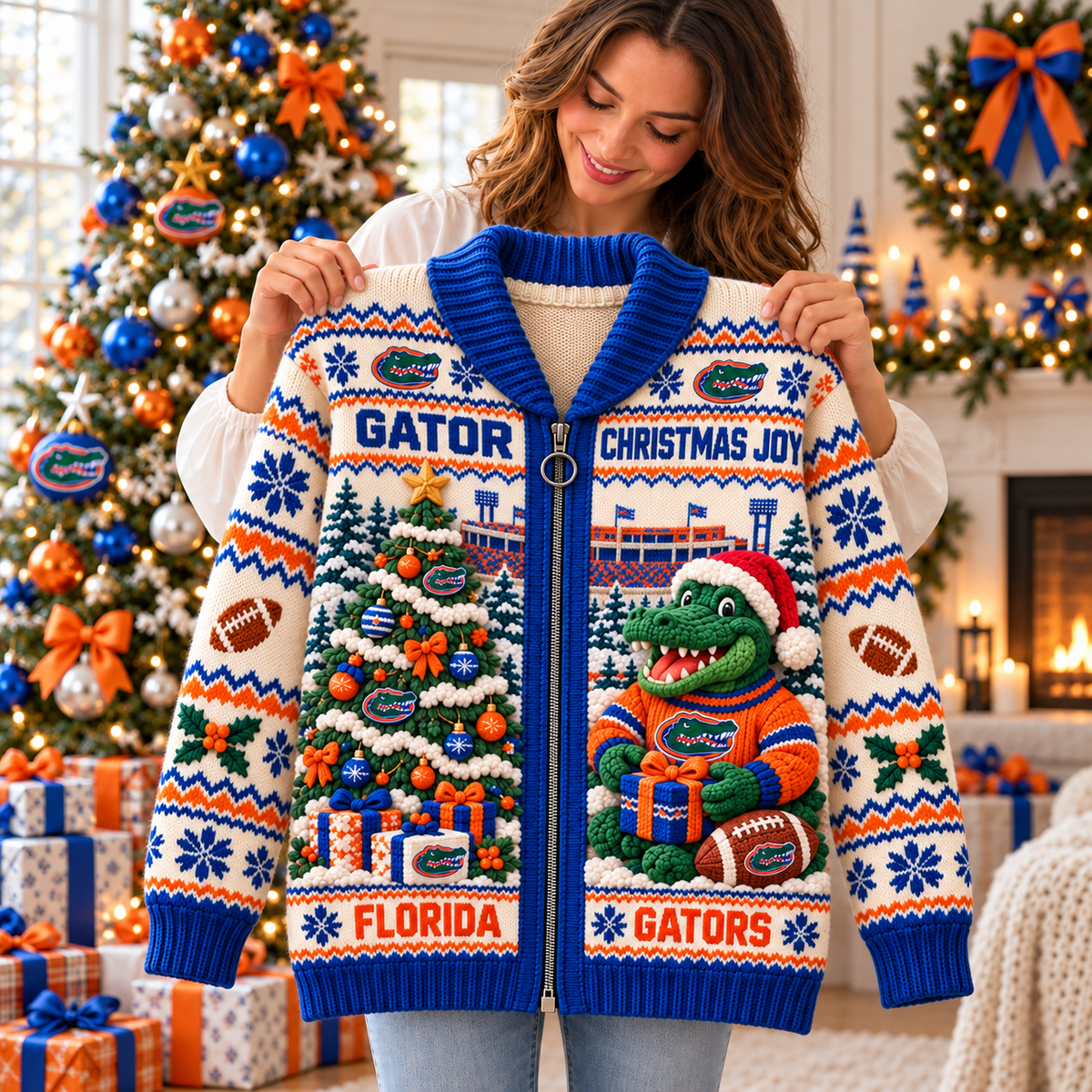 FGT WOOL ZIP CARDIGAN NPL
