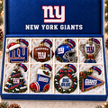 Premium NYG Christmas Bell Ornament PVNA