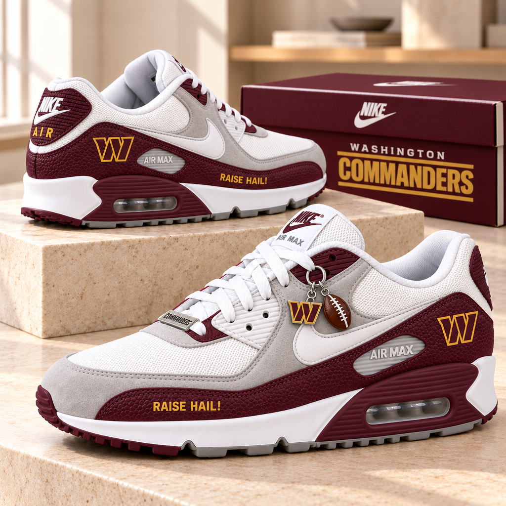 Washington Commanders Premium Low-Top Sneakers