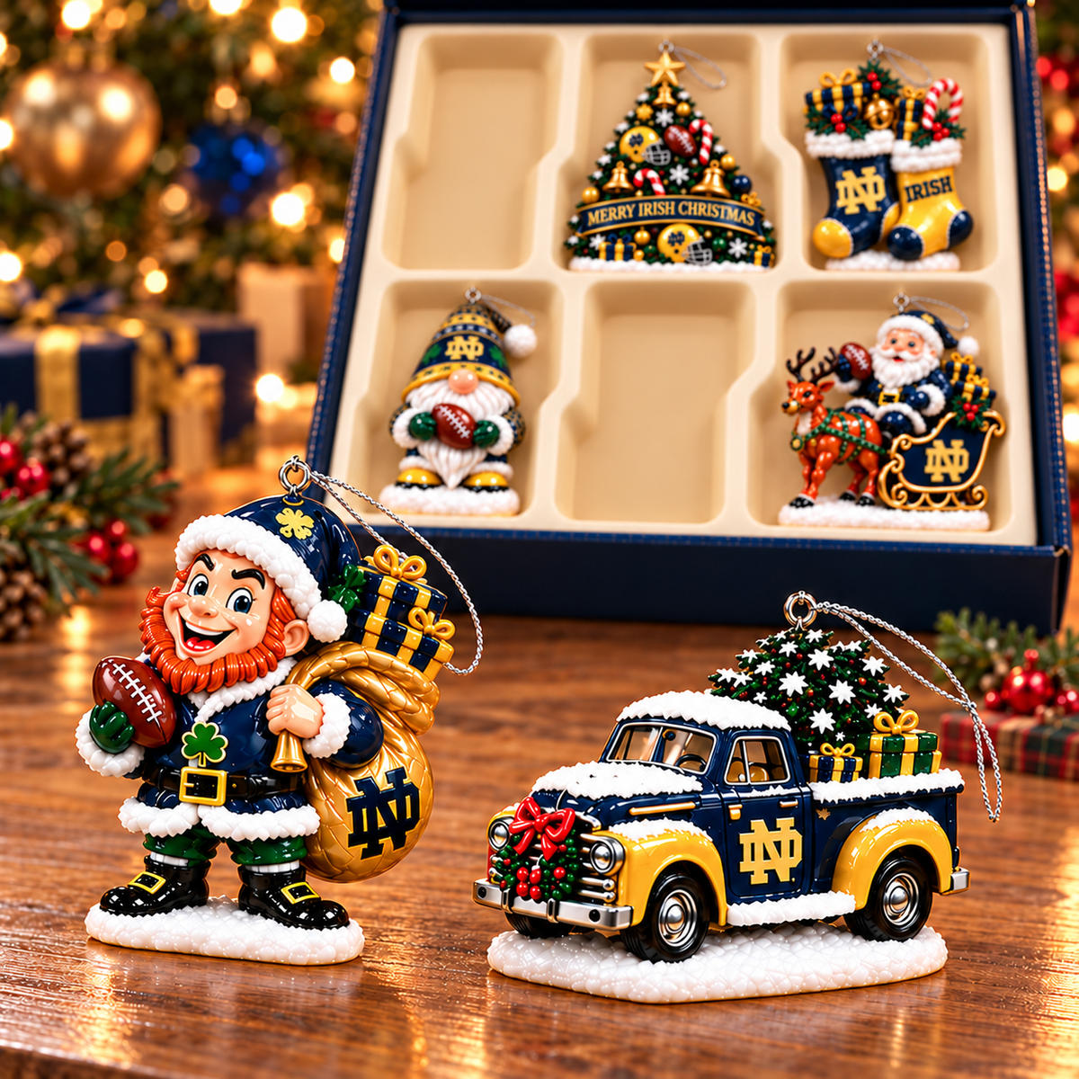 NDFI Premium Christmas Tree Ornament Set TMH