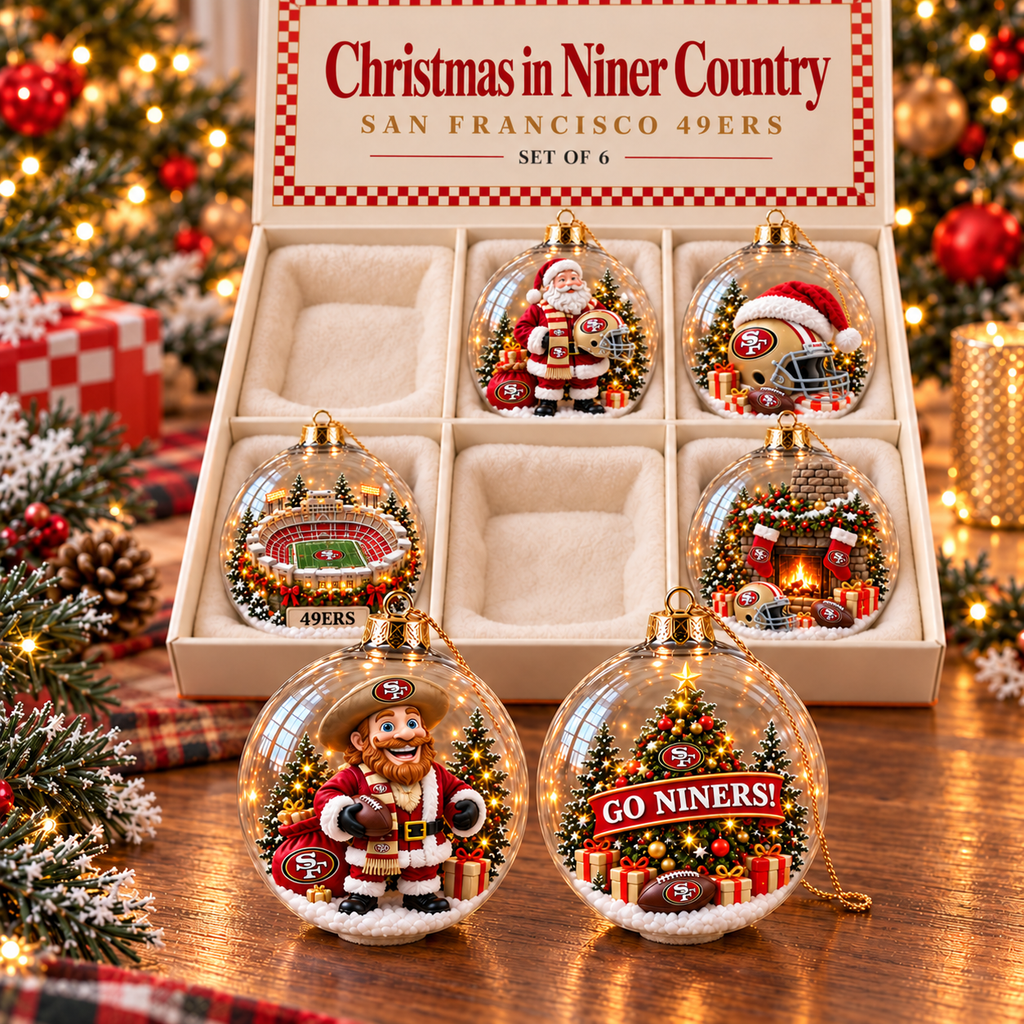 SF49 Premium Christmas Tree Ornament Set TMH