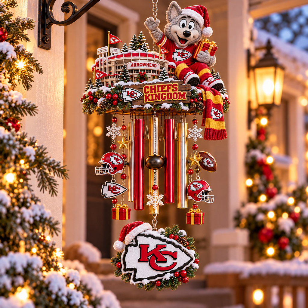 KCC Christmas Wind Chime With Charm TNSM