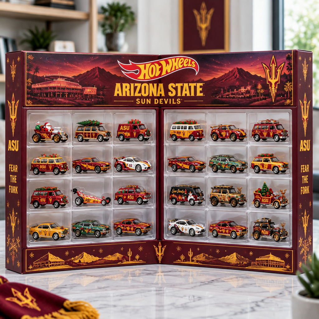 Arizona State Sun Devils Premium Mini Car Advent Calendar