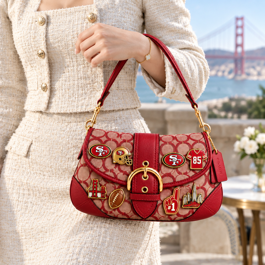 San Francisco 49ers Soho Bag With Charm