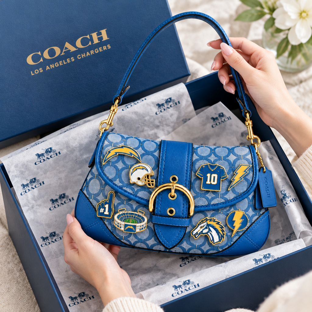 Los Angeles Chargers Soho Bag With Charm