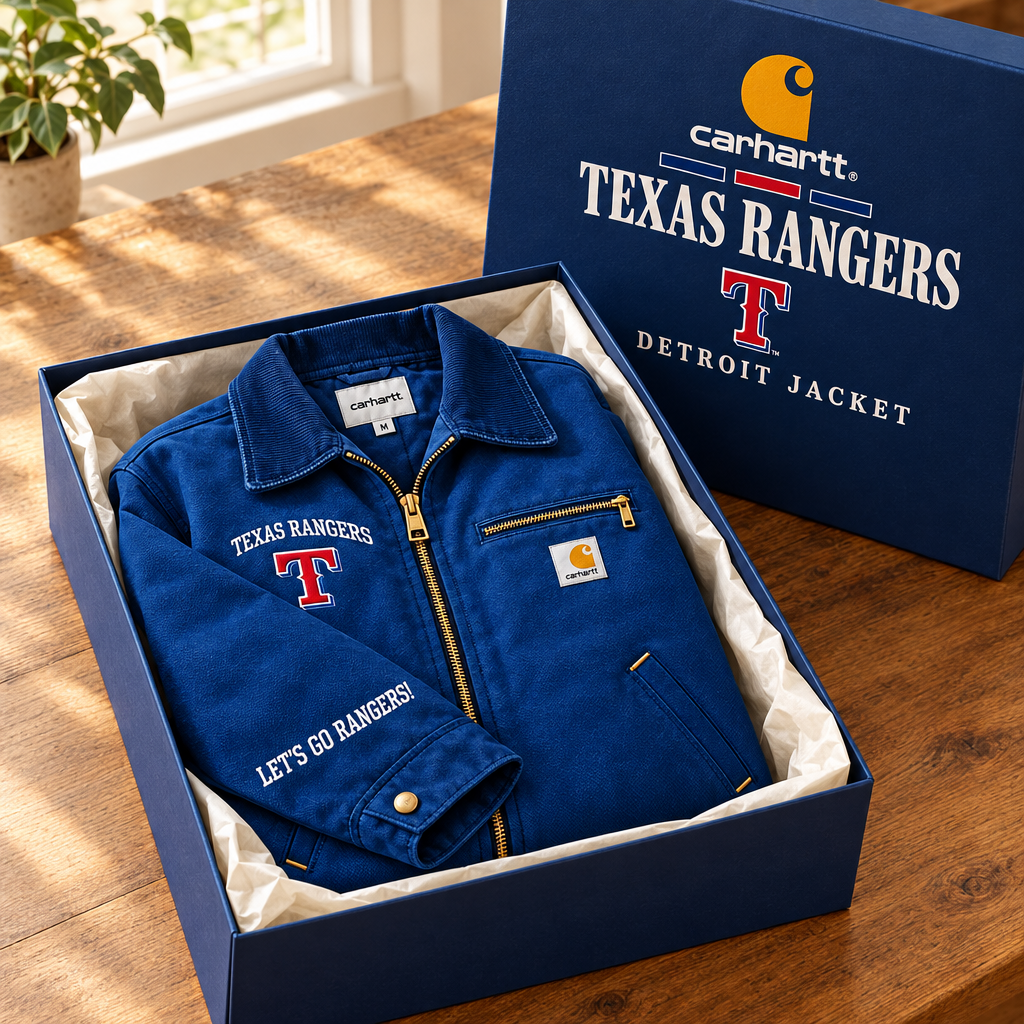 Texas Rangers Shirts Embroidered Detroit Jacket