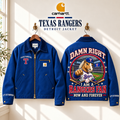 Texas Rangers Shirts Embroidered Detroit Jacket