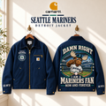 Seattle Mariners Embroidered Detroit Jacket