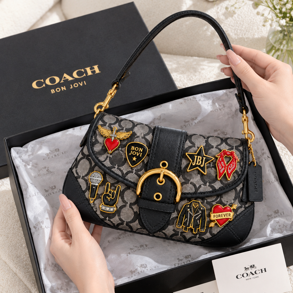 Bon Jovi Soho Bag With Charm