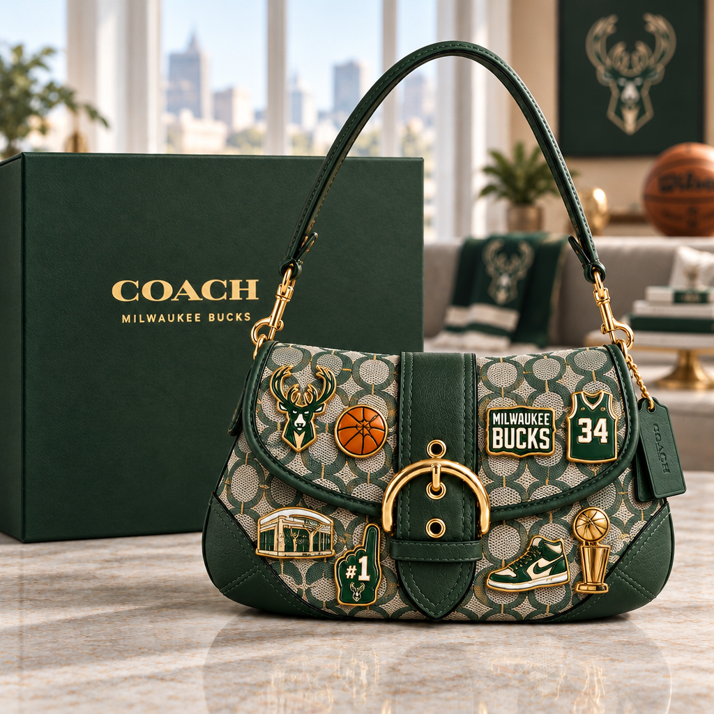 Milwaukee Bucks Soho Bag With Charm