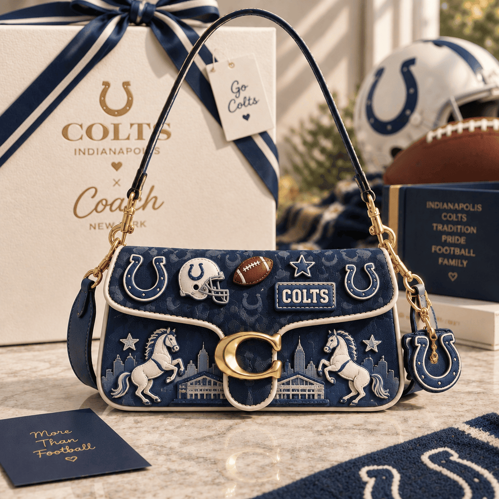 Premium IDC Coach Shoulder Cross With Charm LNTH