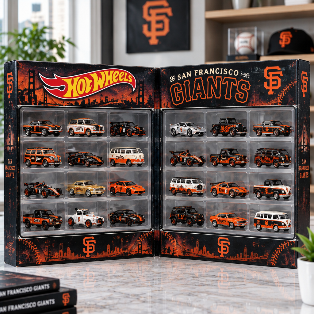 San Francisco Giants Premium Mini Car Advent Calendar